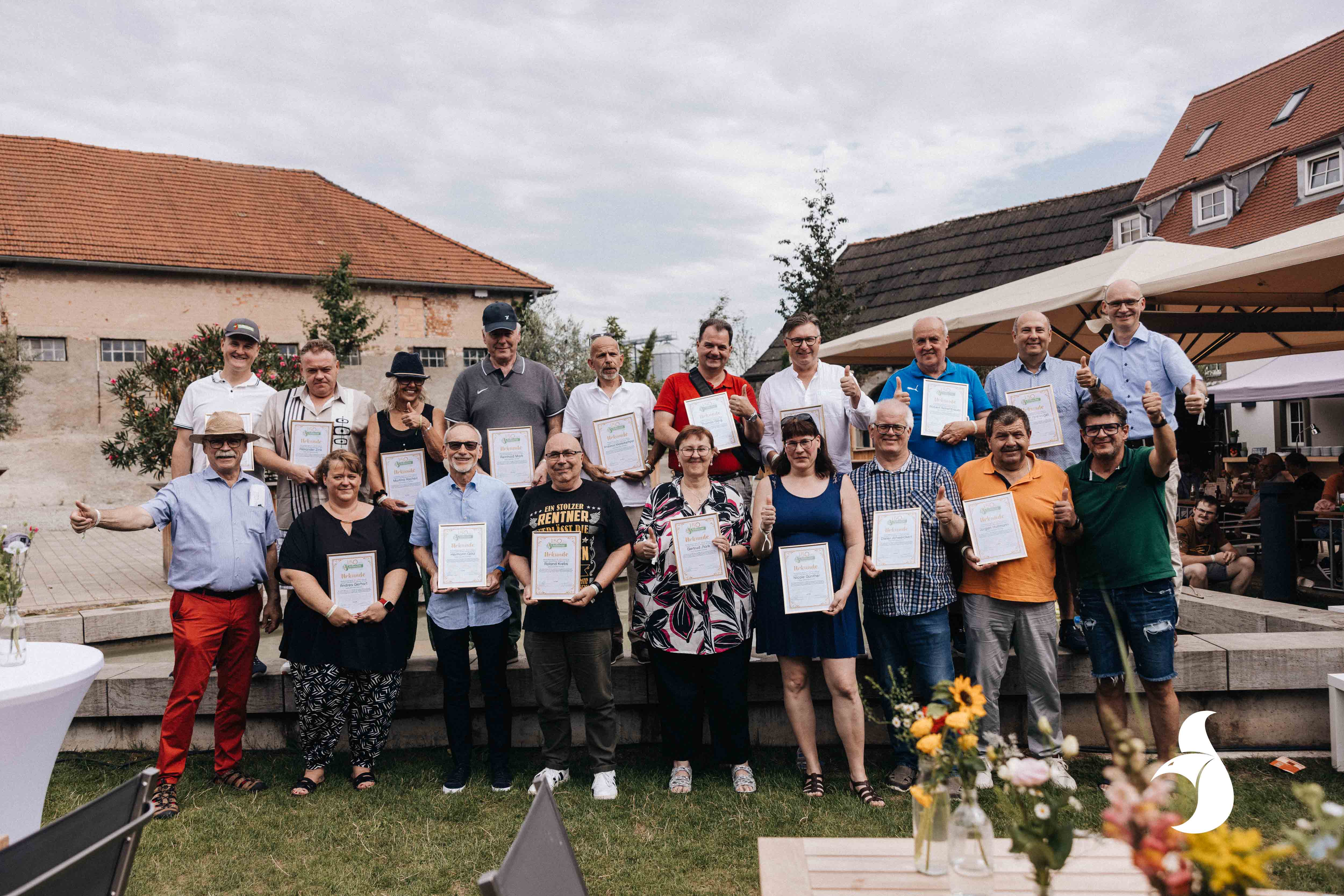 Ehrungen bei der Mitarbeiter-Jubiläumsfeier